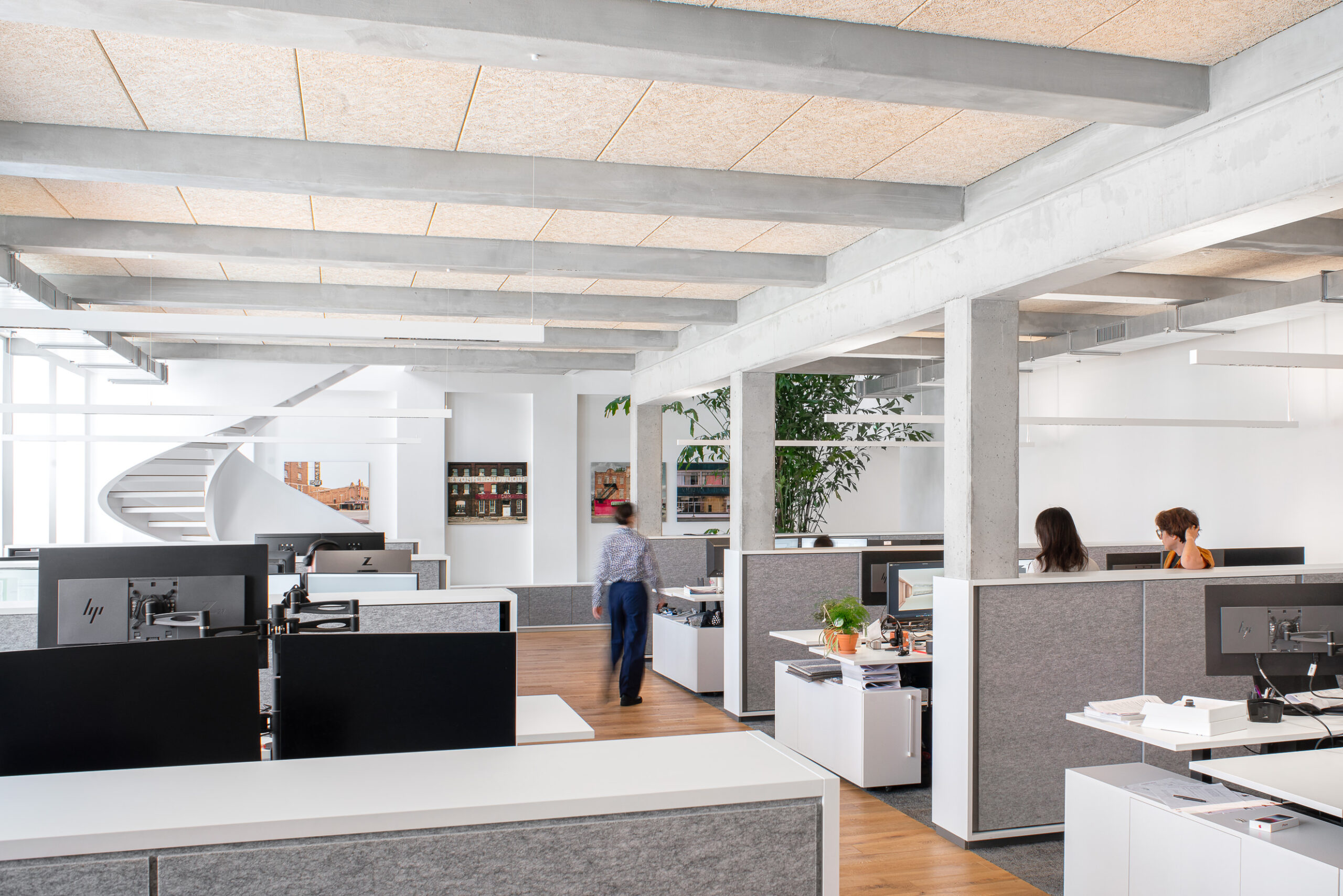 photographe open space travail architectes Oslo photographe open space travail architectes Oslo