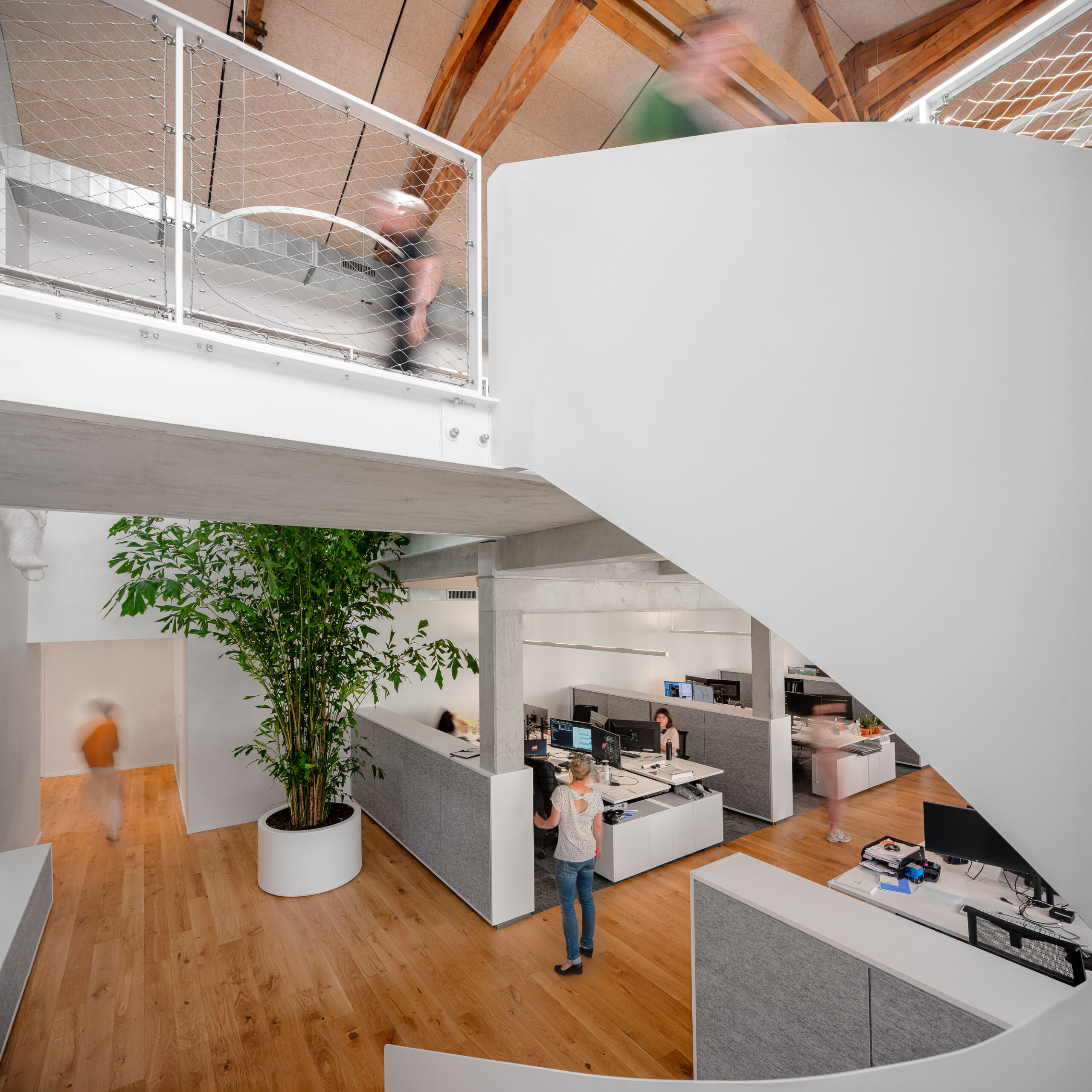 Open space double stage Architecture Oslo photographie